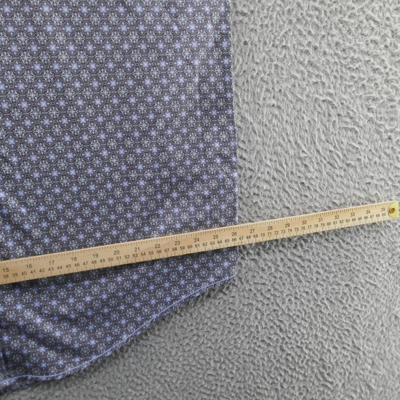 NWT Panhandle Rough Stock Pearl Snap Shirt XL Blue Mens Western Long Sleeve - Picture 8 of 15